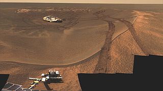 Eagle Crater landing site